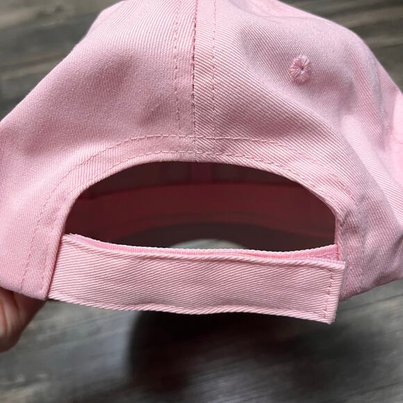 SOLD NWT Alo Yoga Pink Off Duty Cap Logo Adjustable Clean Girl Pilates Core - Picture 10 of 11